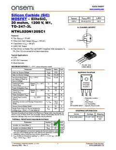 浏览型号NTHL020N120SC1的Datasheet PDF文件第1页