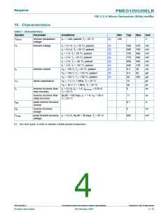 浏览型号PMEG120G20ELR的Datasheet PDF文件第4页