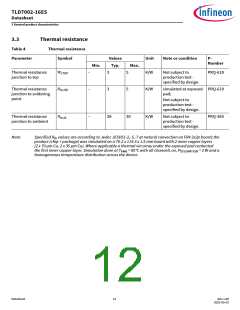 浏览型号TLD7002-16ES的Datasheet PDF文件第12页