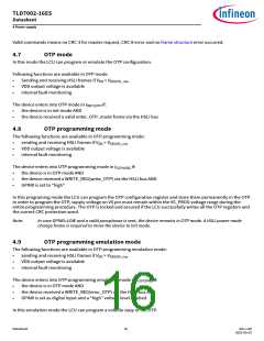 浏览型号TLD7002-16ES的Datasheet PDF文件第16页