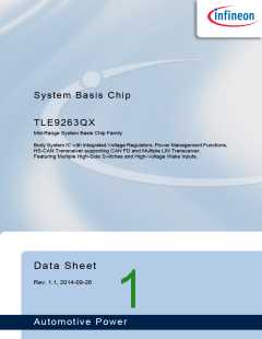 浏览型号TLE9263QX的Datasheet PDF文件第1页