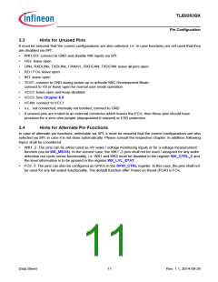 浏览型号TLE9263QX的Datasheet PDF文件第11页