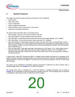浏览型号TLE9263QX的Datasheet PDF文件第20页
