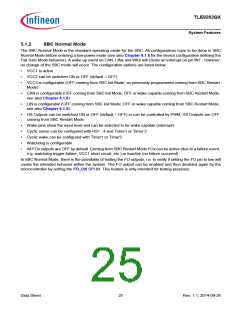 浏览型号TLE9263QX的Datasheet PDF文件第25页