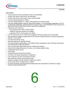 浏览型号TLE9263QX的Datasheet PDF文件第6页