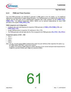 浏览型号TLE9263QX的Datasheet PDF文件第61页
