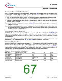 浏览型号TLE9263QX的Datasheet PDF文件第67页