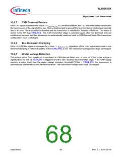 浏览型号TLE9263QX的Datasheet PDF文件第68页
