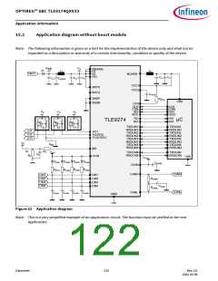 浏览型号TLE9274QX V33的Datasheet PDF文件第122页
