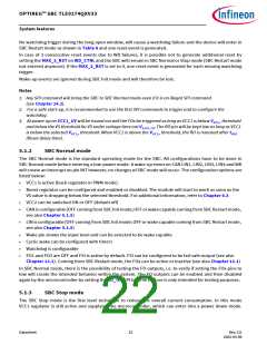 浏览型号TLE9274QX V33的Datasheet PDF文件第22页