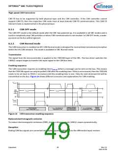 浏览型号TLE9274QX V33的Datasheet PDF文件第49页