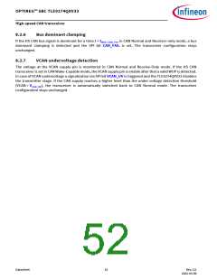 浏览型号TLE9274QX V33的Datasheet PDF文件第52页