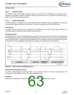 浏览型号TLE9274QX V33的Datasheet PDF文件第63页