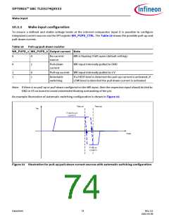 浏览型号TLE9274QX V33的Datasheet PDF文件第74页