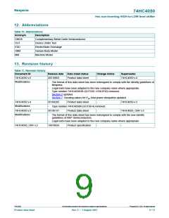 浏览型号74HC4050D的Datasheet PDF文件第9页