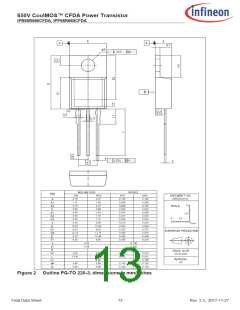 浏览型号IPB65R660CFDA的Datasheet PDF文件第13页
