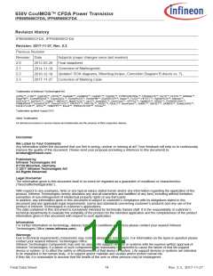浏览型号IPB65R660CFDA的Datasheet PDF文件第14页
