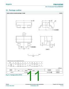 浏览型号PMV52ENE的Datasheet PDF文件第11页