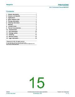 浏览型号PMV52ENE的Datasheet PDF文件第15页