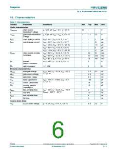 浏览型号PMV52ENE的Datasheet PDF文件第6页