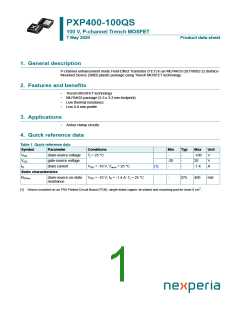 浏览型号PXP400-100QS的Datasheet PDF文件第1页
