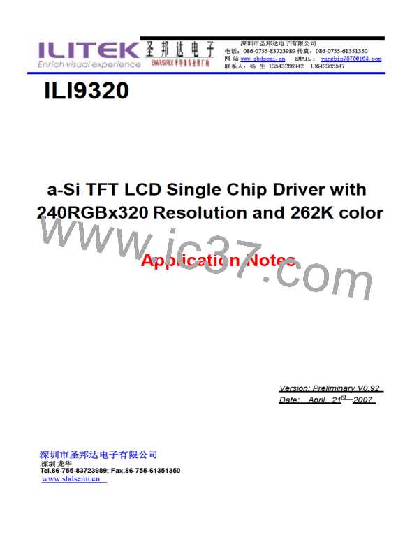 ILI9320图片预览