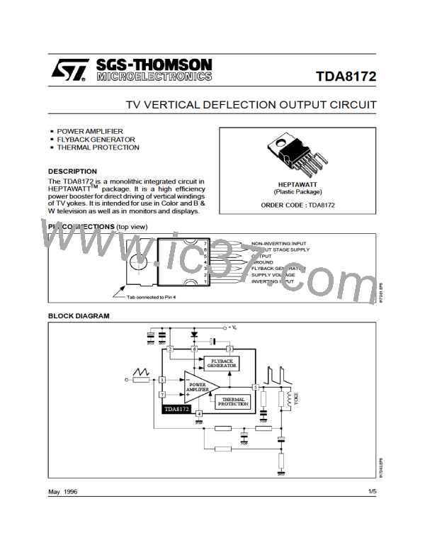 TDA8172图片预览