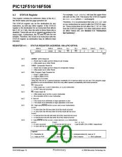 浏览型号12F5101的Datasheet PDF文件第20页