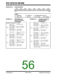 浏览型号12F5101的Datasheet PDF文件第56页