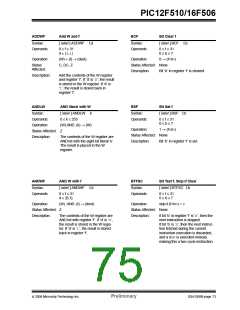浏览型号12F5101的Datasheet PDF文件第75页