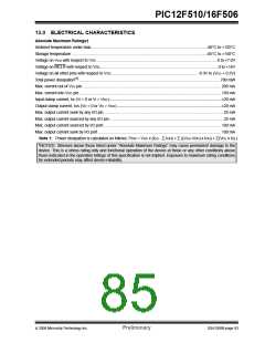 浏览型号12F5101的Datasheet PDF文件第85页