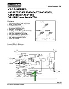 浏览型号5S0765C的Datasheet PDF文件第1页