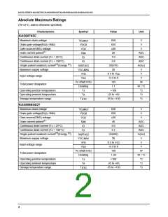 浏览型号5S0765C的Datasheet PDF文件第2页