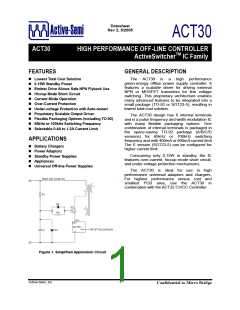 浏览型号ACT30BHT的Datasheet PDF文件第1页