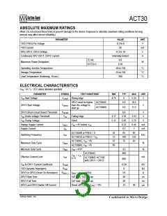 浏览型号ACT30BHT的Datasheet PDF文件第3页