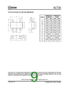 浏览型号ACT30BHT的Datasheet PDF文件第9页