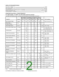 瀏覽型號ALD110800的Datasheet PDF文件第2頁