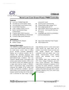 浏览型号CR6848的Datasheet PDF文件第1页