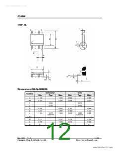 浏览型号CR6848的Datasheet PDF文件第12页