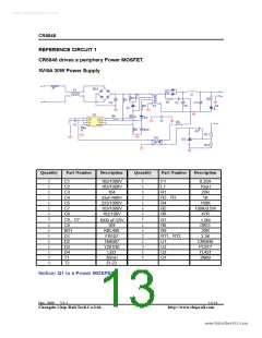 浏览型号CR6848的Datasheet PDF文件第13页
