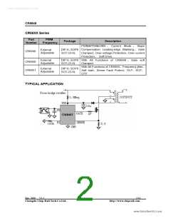 浏览型号CR6848的Datasheet PDF文件第2页