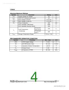 浏览型号CR6848的Datasheet PDF文件第4页
