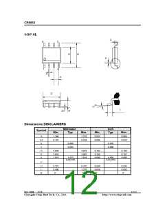 浏览型号CR6853的Datasheet PDF文件第12页