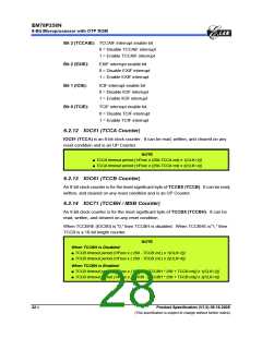 浏览型号EM78P259NSO14J的Datasheet PDF文件第28页