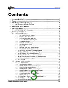 浏览型号EM78P259NSO14J的Datasheet PDF文件第3页