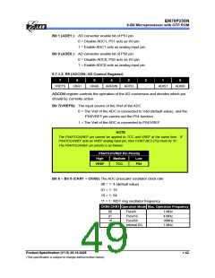 浏览型号EM78P259NSO14J的Datasheet PDF文件第49页