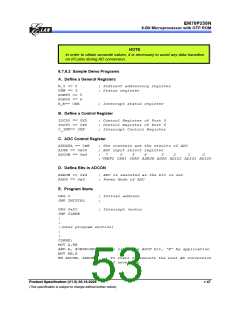 浏览型号EM78P259NSO14J的Datasheet PDF文件第53页