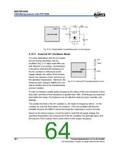 浏览型号EM78P259NSO14J的Datasheet PDF文件第64页