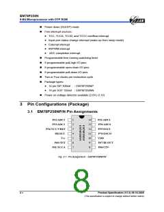 浏览型号EM78P259NSO14J的Datasheet PDF文件第8页
