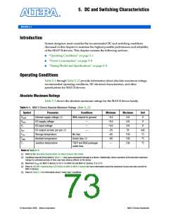 浏览型号EPM240T100C5N的Datasheet PDF文件第73页